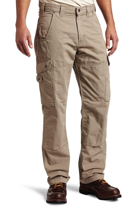 Canvas Work Dungaree B151,Dark Khaki 