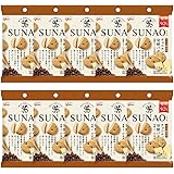 江崎グリコ SUNAO スナオ チョコチップ&発酵バター 31g(1袋あたり糖質9.2g)(約15枚入)×10袋