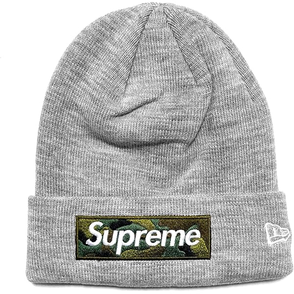 Amazon | [シュプリーム] Big Logo Beanie ビッグロゴ ビーニー ニット