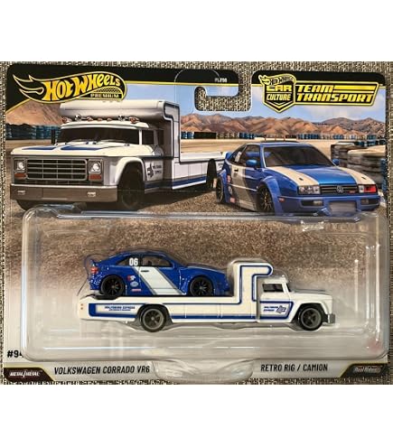 Amazon.co.jp: Hot Wheels Team Transport '18 Toyota 4RUNNERと'89