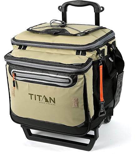 Amazon.co.jp: TITAN ROLLING COOLER 折り畳み式 クーラーバッグ