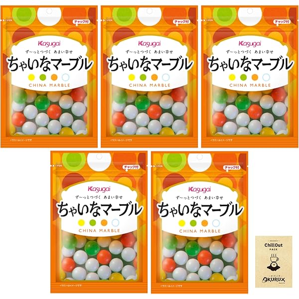Amazon.co.jp: OKURUX [6個/ちゃいなマーブル] 春日井製菓 ちゃいな