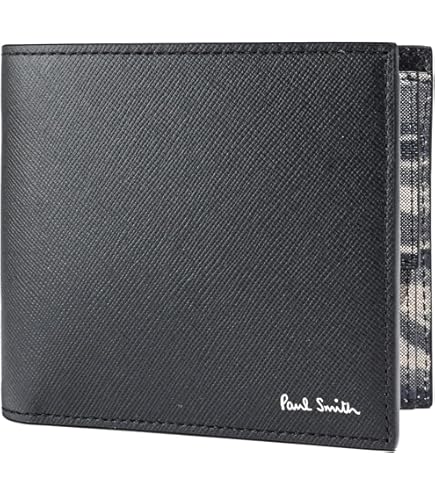 Paul Smith 二つ折り財布 mini cooper ポールスミス財布 黒 000000014901_mv7JwL7.jpg