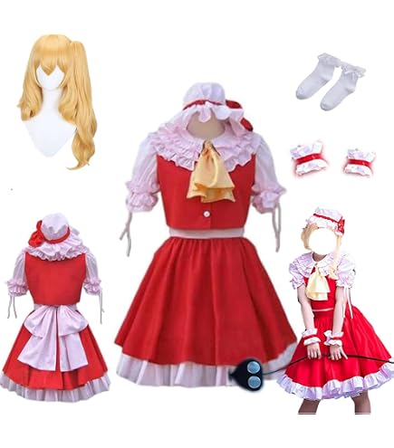 Amazon.co.jp: フランドール・スカーレット コスプレ ウィッグ風 : ホビー