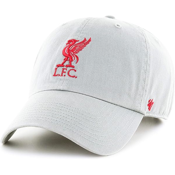 Amazon | 47 Brand スナップバック キャップ - FC Liverpool グレー/赤