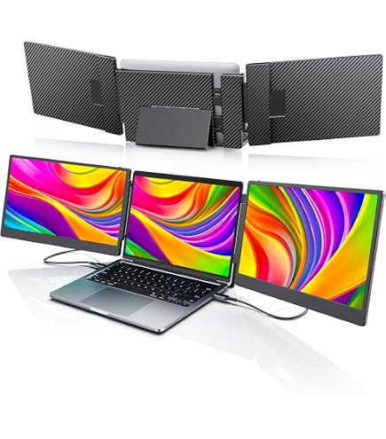 Amazon.co.jp: Trio ポータブルモニター ノートパソコン モバイル13.3