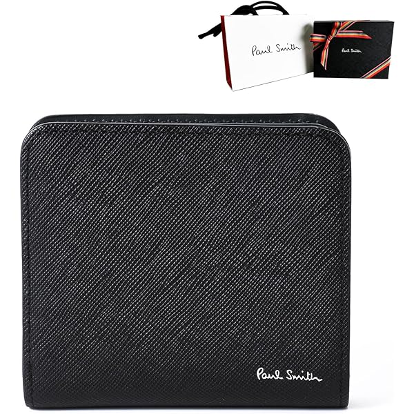 Amazon | [ポール・スミス] 財布 2つ折り財布 メンズ ジップストロー