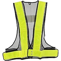 Amazon | [ミドリ安全] 作業服 反射材 メッシュ 高視認性 安全