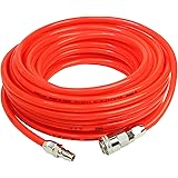 E-Value ウレタンエアホース 10m 常圧用 内径7.0mm×外径10.0mm クリアレッド EUH-10R 日本製