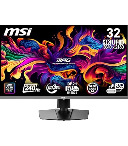 Y*）様 MSI MPG 321URX QD-OLED 32インチ MSI MPG 321URX QD-OLED 32