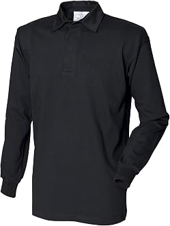 Long Sleeve Classic Rugby Polo Shirt 