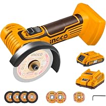Amazon | INGCO 20V コードレス丸鋸165mm(本体のみ) ブラシレス