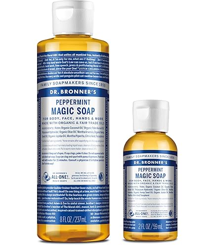 Amazon | ドクターブロナー マジックソープ EU(ユーカリ) 237ml 透明感