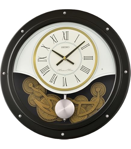 Amazon.co.jp: Seiko Melodies in Motion 壁掛け時計、きらめき