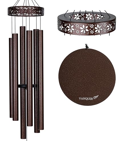 Amazon.co.jp: Corinthian Bells 44-inch Windchime, Copper Vein