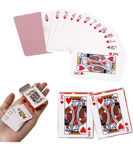 【新品・未使用品！！】ベルルッティ トランプ カードゲーム 小物 2つセット Amazon.co.jp: KOYOKOMA ミニトランプ 2個セット 小型 ミニチュア 装飾