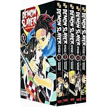 Demon Slayer: Kimetsu no Yaiba Vol-1-5 Books Collection set