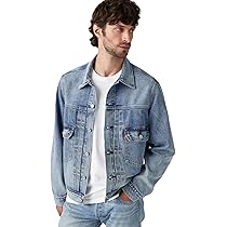 Amazon.co.jp: [リーバイス] デニムジャケット TYPE II トラッカー