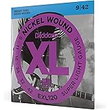 D'Addario ダダリオ エレキギター弦 ニッケル SuperLight .009-.042 EXL120 【国内正規品】