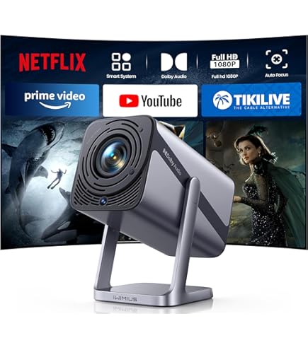 Amazon.co.jp: プロジェクター 4K 小型【Netflix公式ライセンス & 超