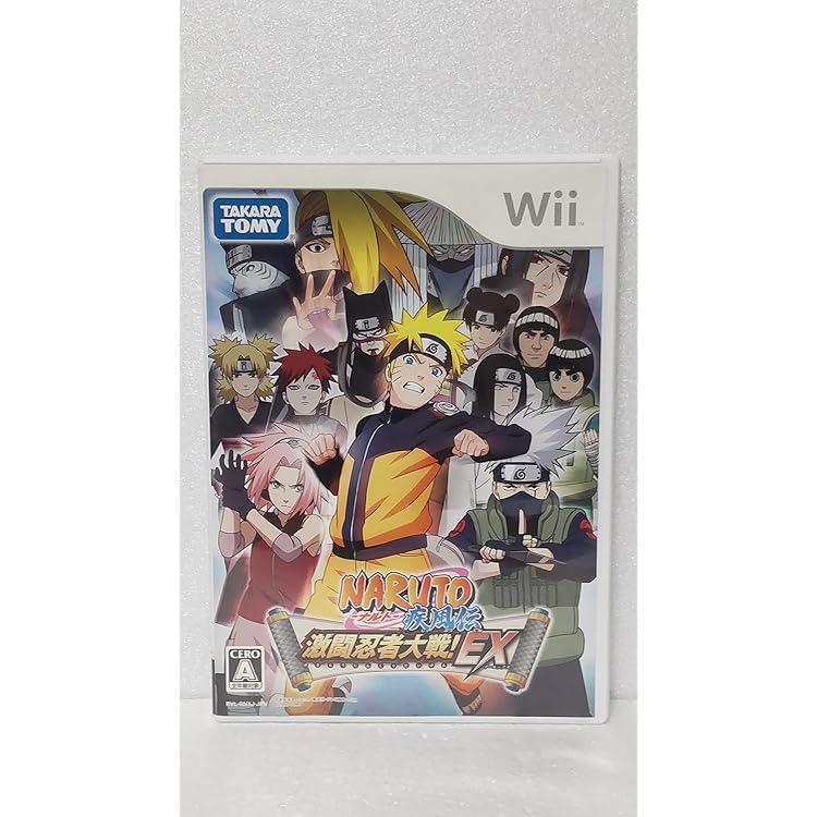 Amazon | NARUTO-ナルト- 疾風伝 激闘忍者大戦!EX3 - Wii | ゲームソフト