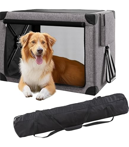 Soft Crate For Medium Dogs Amazon Basics Portable Folding Soft Dog