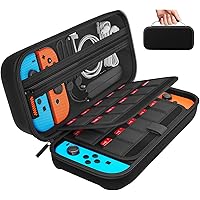 Daydayup Switch Carrying Case compatible with Nintendo Switch/Switch OLED - 20 Game Cartridges Protective Hard Shell Travel C