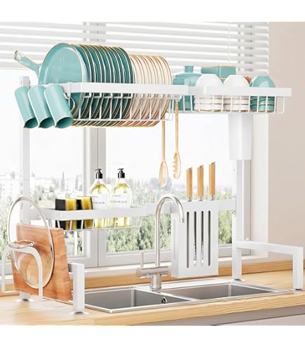 Amazon｜MERRYBOX シンク上ディッシュシンク上 水切りラック 食器