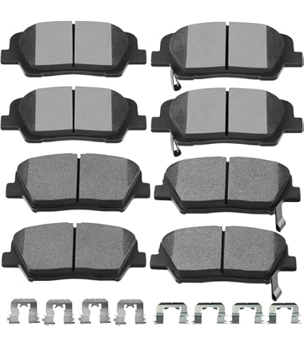 Raybestos RM Brakes Premium Raybestos Element3 EHT™ Replacement Front Brake Pad Set - View #4