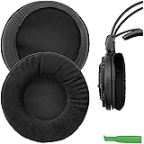 Geekria イヤーパッド Comfort 互換性 パッド オーディオテクニ ATH-Ad1000x Ad2000x Ad900x Ad700x A500 A500x A700 A900x ヘッドホンに対応 パッド イヤー/イヤーカップ (ベロア/