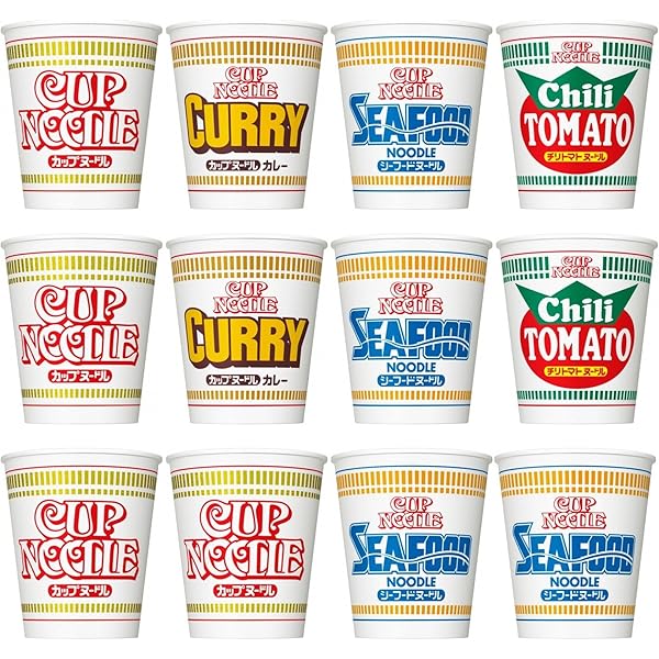 Amazon.co.jp: 日清 カップラーメン 12種12食 人気 詰め合わせ 食べ