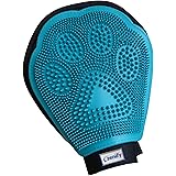 Zenify Pet Grooming Glove Luxury Dog Fur Cat Hair Remover 2-in-1 Deshedding Mitt