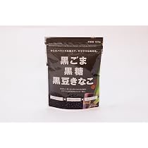Amazon.co.jp: 黒ゴマ黒糖黒豆きなこ 150g×2袋（300g） : 食品・飲料