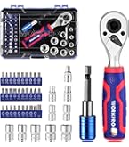Amazon | WORKPRO ソケットレンチセット 差込角9.5mm 14点組