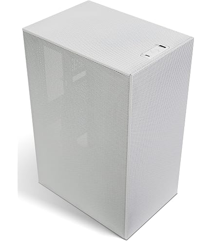 Amazon | SSUPD コンパクトPCケース MESHROOM S WHITE PCIe4.0ライザー
