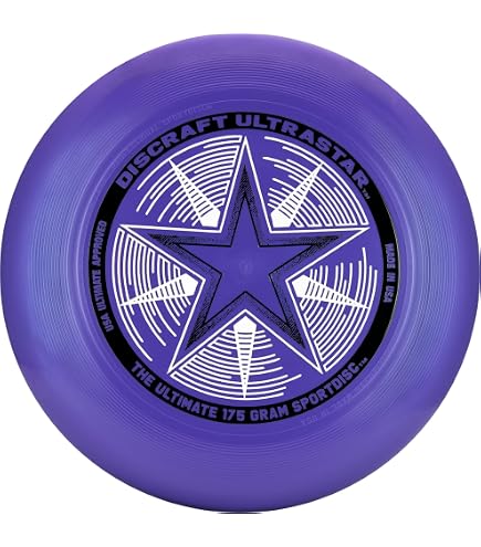 Disque Ultimate Frisbee Discraft Ultra Star Ghost Night Glow – 175g, Phosphorescent, Pour Pro Ou Débutant