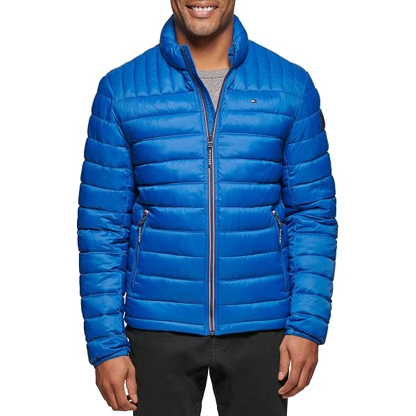 Amazon.co.jp: Tommy Hilfiger メンズ 軽量 防水 パッカブル ダウン 