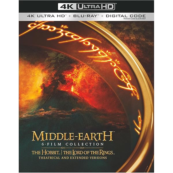 The Lord of the Rings Trilogy 4K Ultra HD Gift Set, Extended