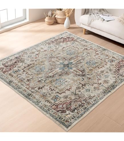 Amazon｜ラグ ラグマット オリエンタル柄 イエロー カーペット