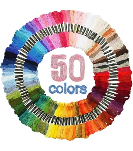 布と糸の人気手芸セレクト100 Amazon.co.jp: カラフルカラー縫い糸10本入100m40/2