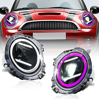 【masumi】純正LEDヘッドライト 中古品】MINI用LCIモデル純正LEDヘッドライト 【A0042