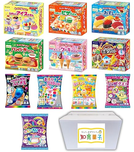 お菓子☆まとめ売り！！！７４９ Amazon.co.jp: 【クラシエ 知育菓子 バラエティ 12種セット】ポッピン