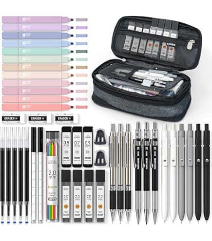 シャープペンシルセット Amazon.co.jp: Nicpro シャーペン セット メタル製&鉛筆 筆箱付