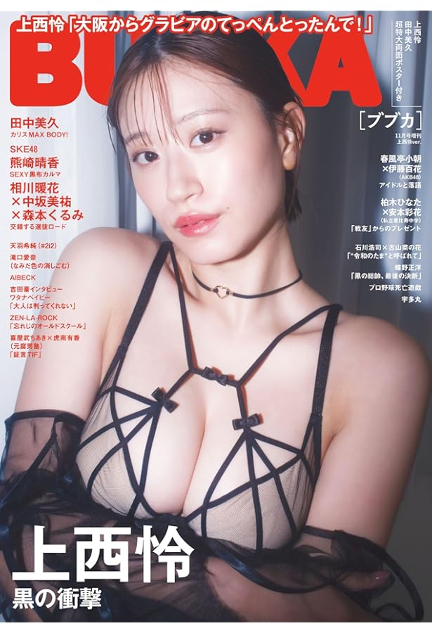 ヒ*ロ様 最新 抽プレ 上西怜 BUBKA 3月号 直筆サイン入りチェキ NMB