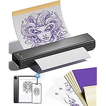 タトゥーサーマルプリンター Itari M08F tattoo printer Amazon.co.jp: Itari M08F tattoo printer タトゥー用紙10枚付属