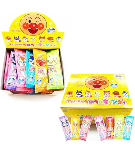 Amazon | 不二家 アンパンマングミ もも 6粒×160個(20×8) | 不二家