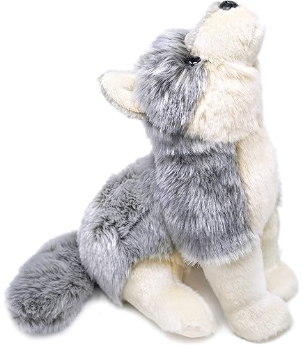 Amazon.co.jp: ホッキョクオオカミ 伏せ KOSEN(ケーセン社) 41cm