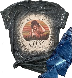 Vintagae T Shirt Back to The Gypsy 