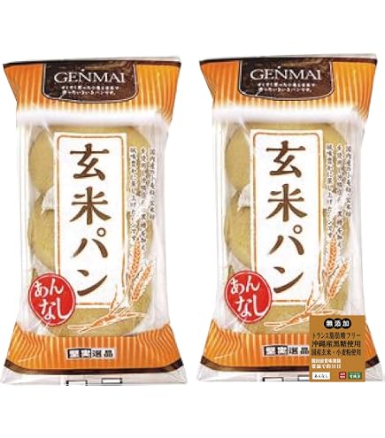 Amazon | 創建社 五月堂 玄米パン あんなし 3個入 ×4個 JAN