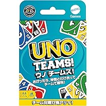 Amazon.co.jp: Mattel Game HXT58 Uno Teams Game Party